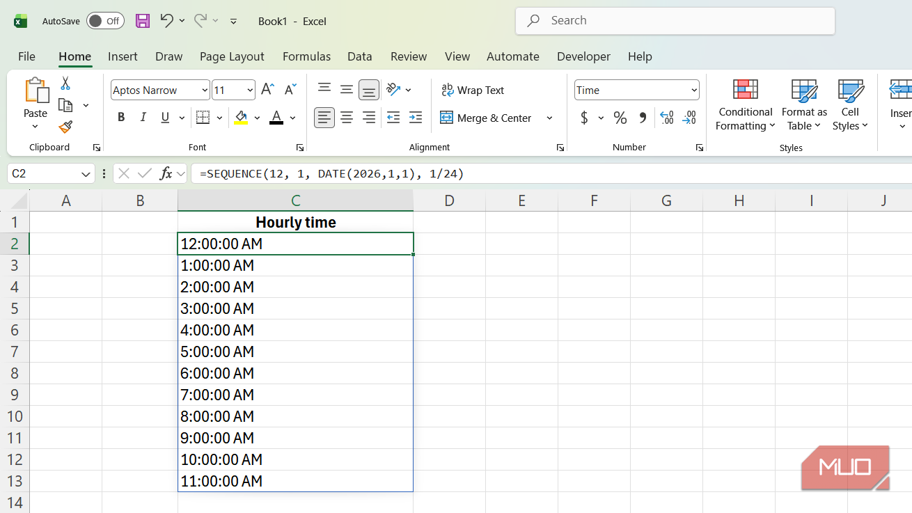 Excel's SEQUENCE function made me realize I'd been wasting time ...