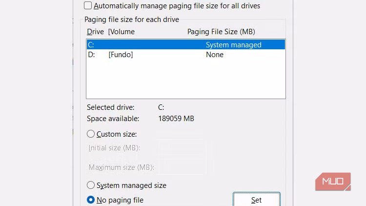Your Windows page file might be on the wrong drive — here's how to move ...