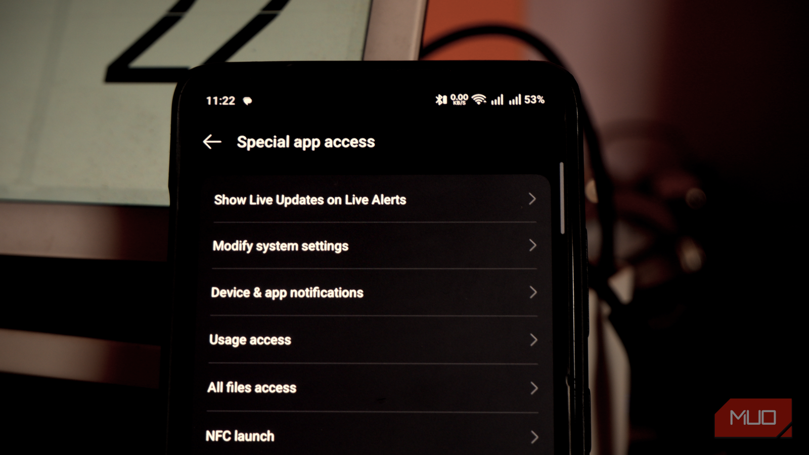 Android Developers Menu Access I found a second permissions menu on Android that most people never check