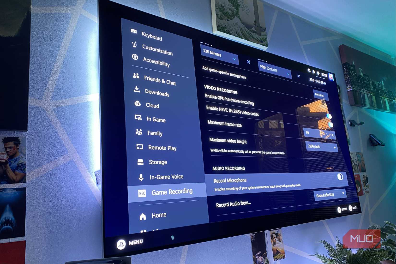 Steam Game Recording in Big Picture Mode