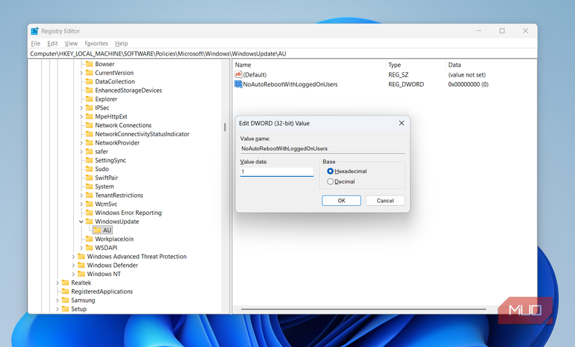 Stop automatic Windows updates