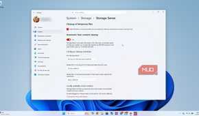 System settings Storage Sense