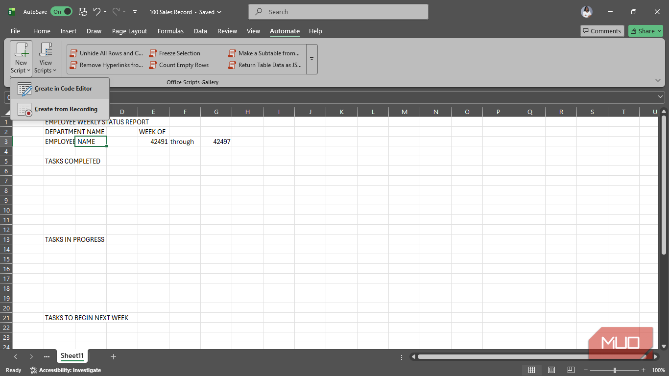 Excel Edit Automation Script This hidden Excel Automation feature is way more useful than it gets ...