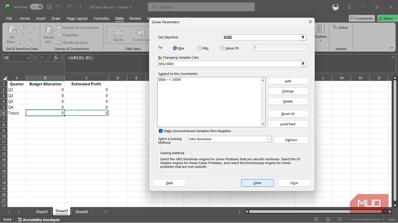 Excel Solver Multiple Target Forget Goal Seek — this Excel tool does a lot more