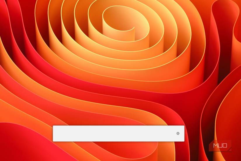 Ulauncher searchbox.