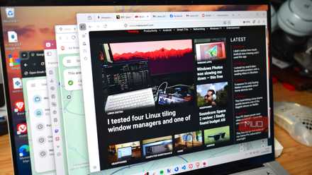 web browsers with tabs open on laptop screen.