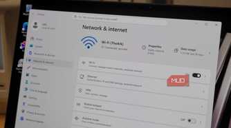 Wi-Fi 6E on a Windows 11 laptop.