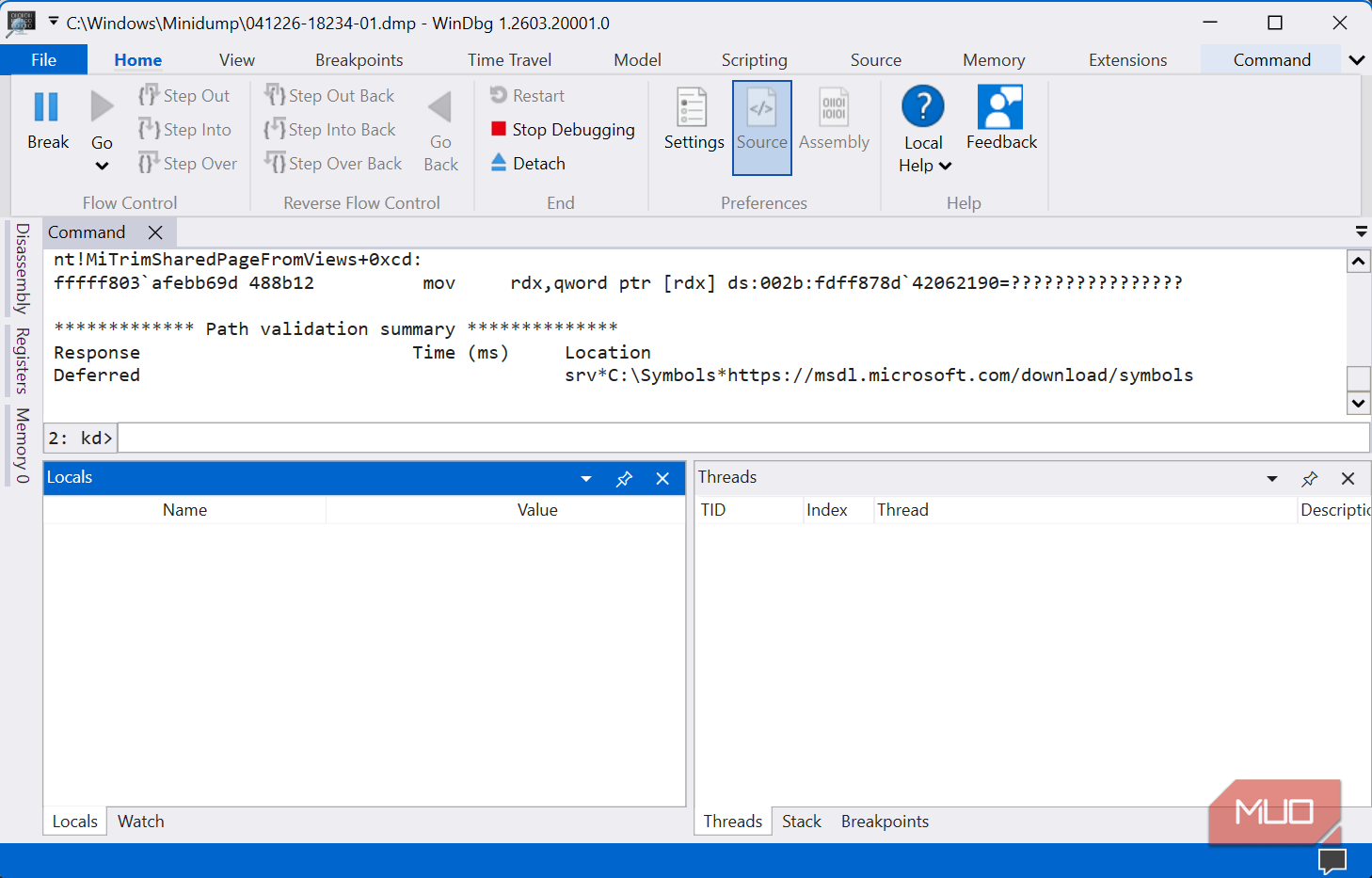 Winbbg This Windows command told me exactly what caused my PC to crash