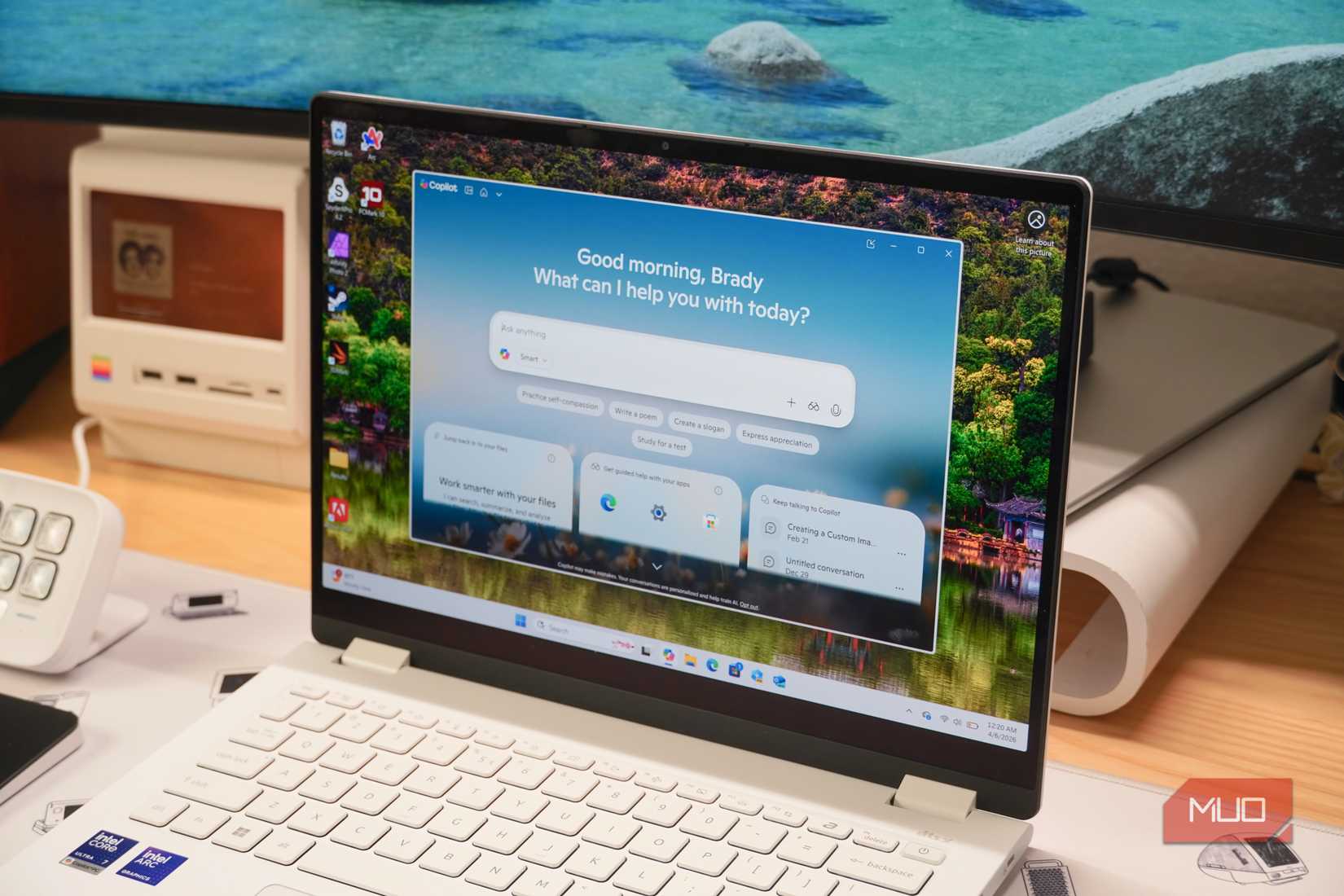 Copilot running on a Windows 11 laptop.