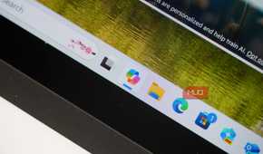 The Copilot app icon in the taskbar.
