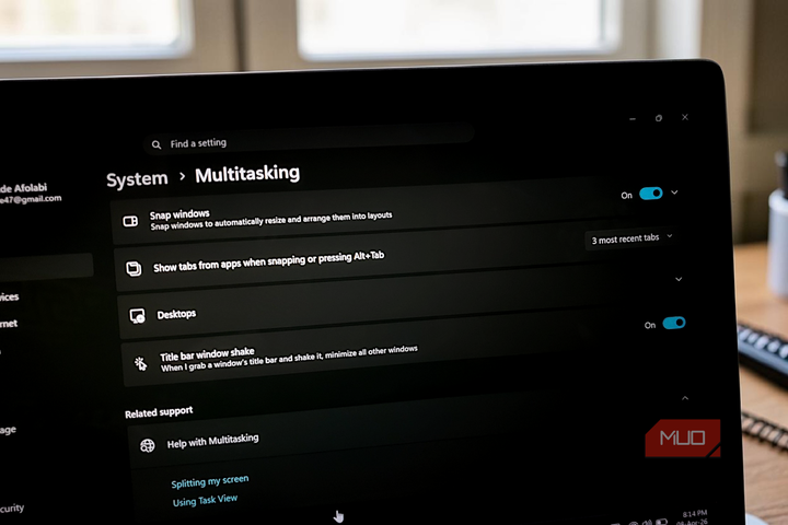 Window Multitasking Problems Multitasking | MakeUseOf
