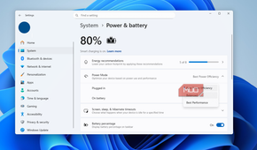 Windows 11 power mode setting