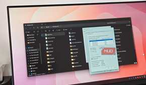 Windows File Explorer and the Advanced system settings dialog open on a BENQ Monitor