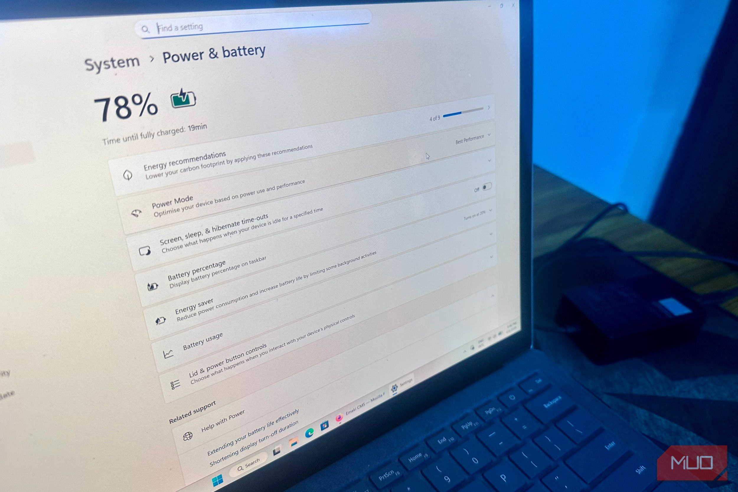 I changed one power plan setting and my plugged-in laptop stopped randomly stuttering