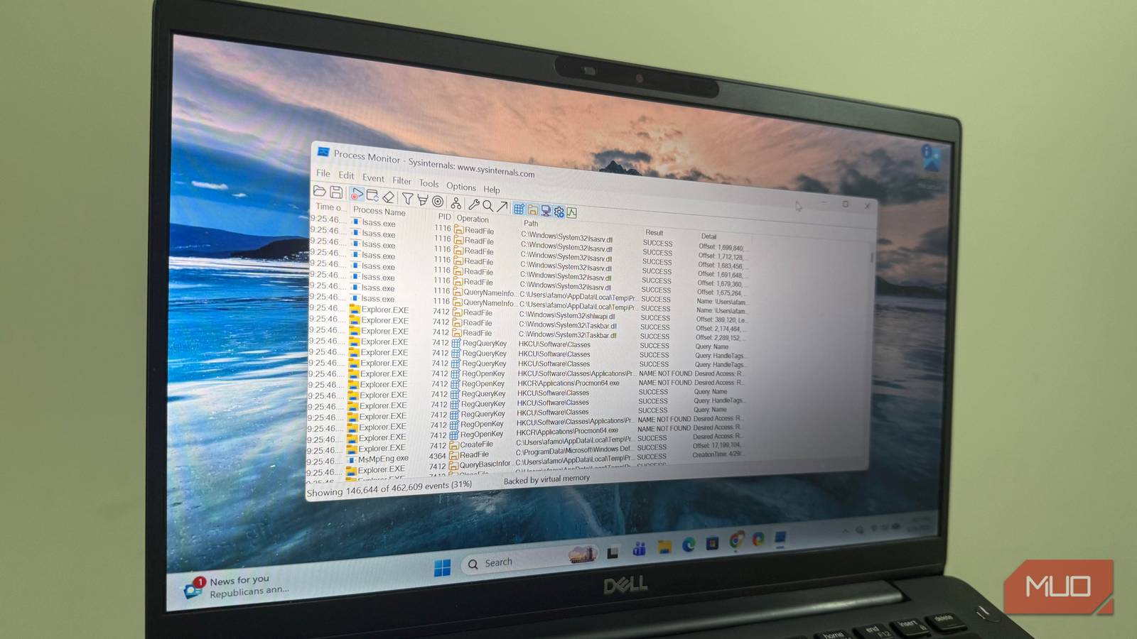 Windows has a tool that shows every app that touched a file on your PC