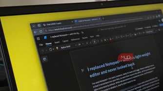 Word document open on a web browser