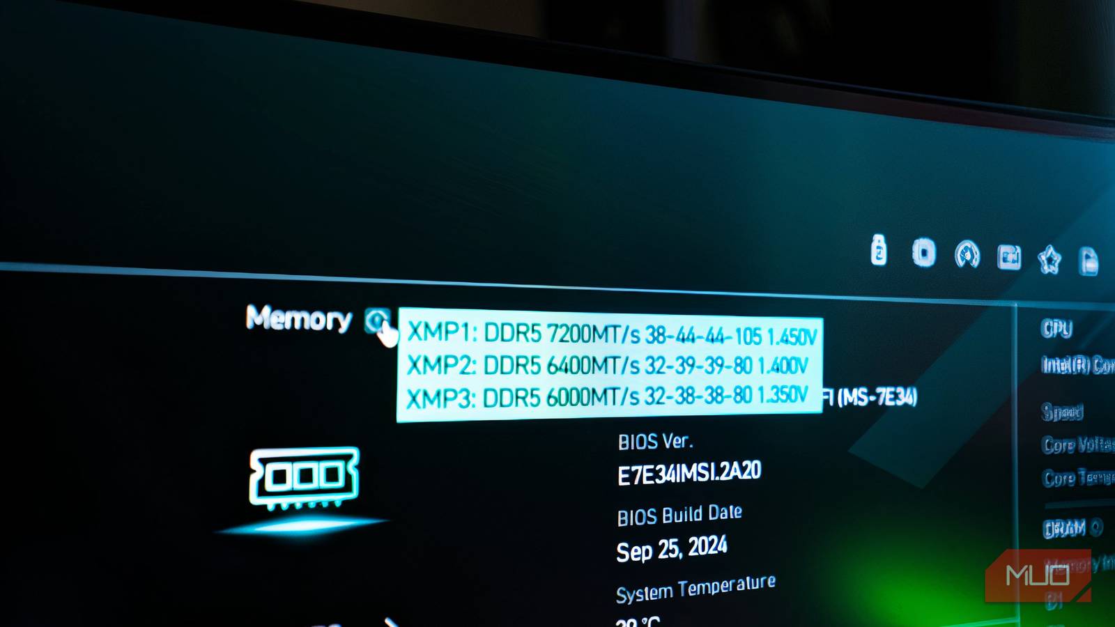 Your RAM has more than one XMP profile, and picking the wrong one might cost you performance Your RAM has more than one XMP profile, and picking the wrong one might cost you performance