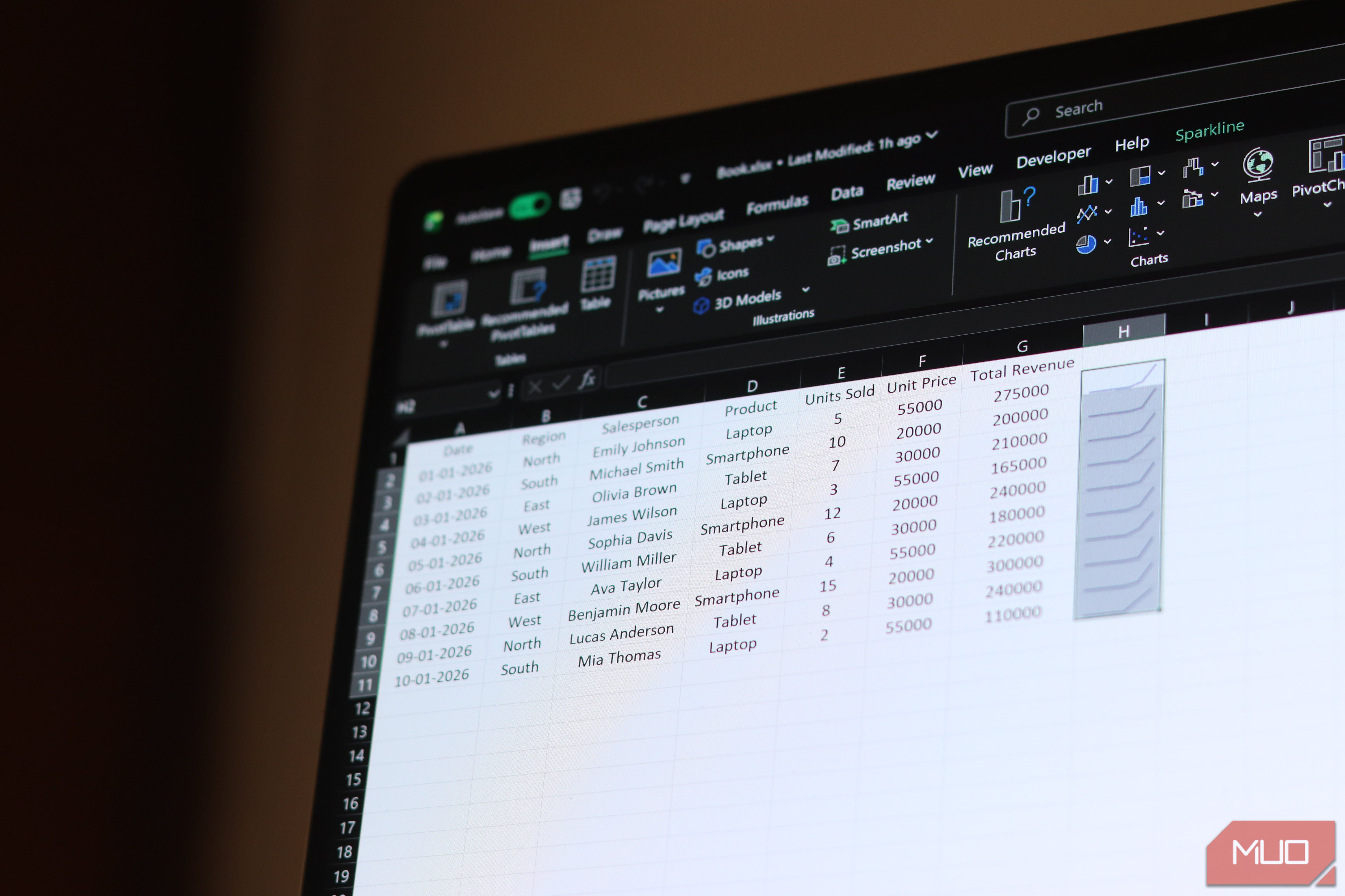 You’re ignoring one of Excel’s simplest and smartest visual tools