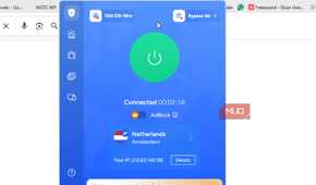 A VPN being on in Firefox