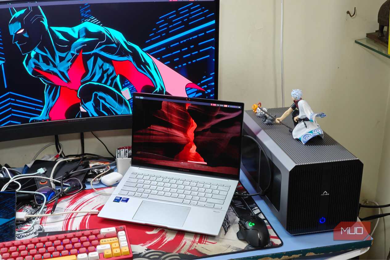 Using the egpu with a laptop