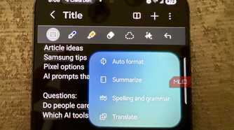 samsung notes ai tools