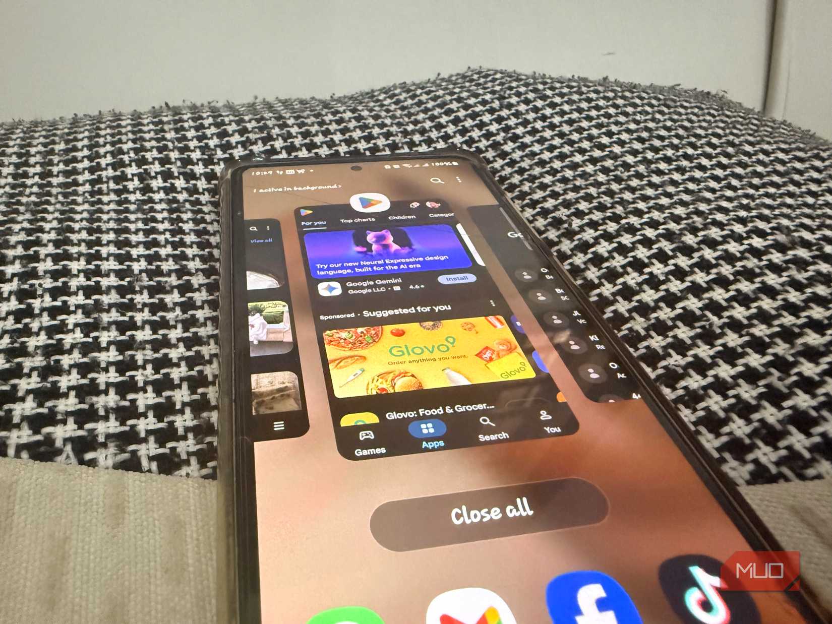 Android app switcher