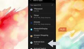 Android Auto appearing in search
