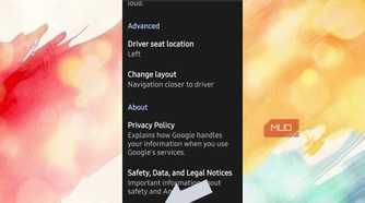 Android Auto waiting for the button press