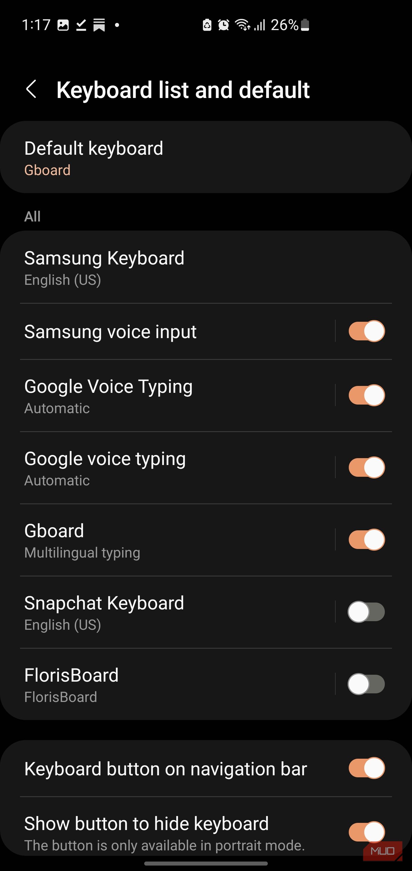 I replaced my Android keyboard with this open-source one and it stuck