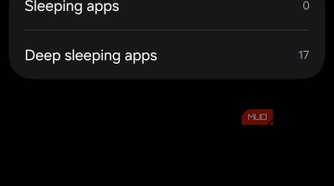 Background usage limits with auto sleep off