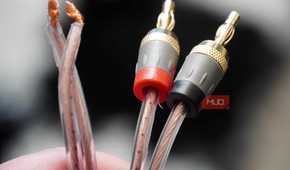 Copper speaker wire compared to banana plugs.