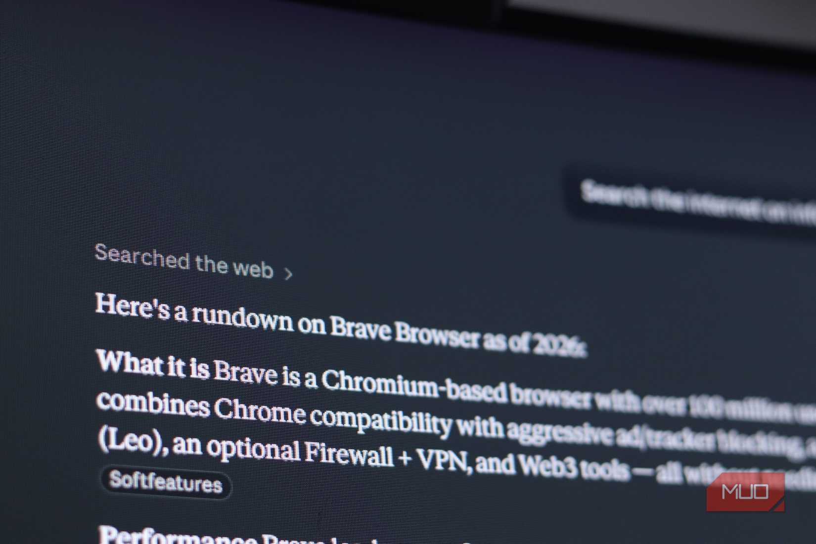 Brave Browser MCP 検索が動作中。