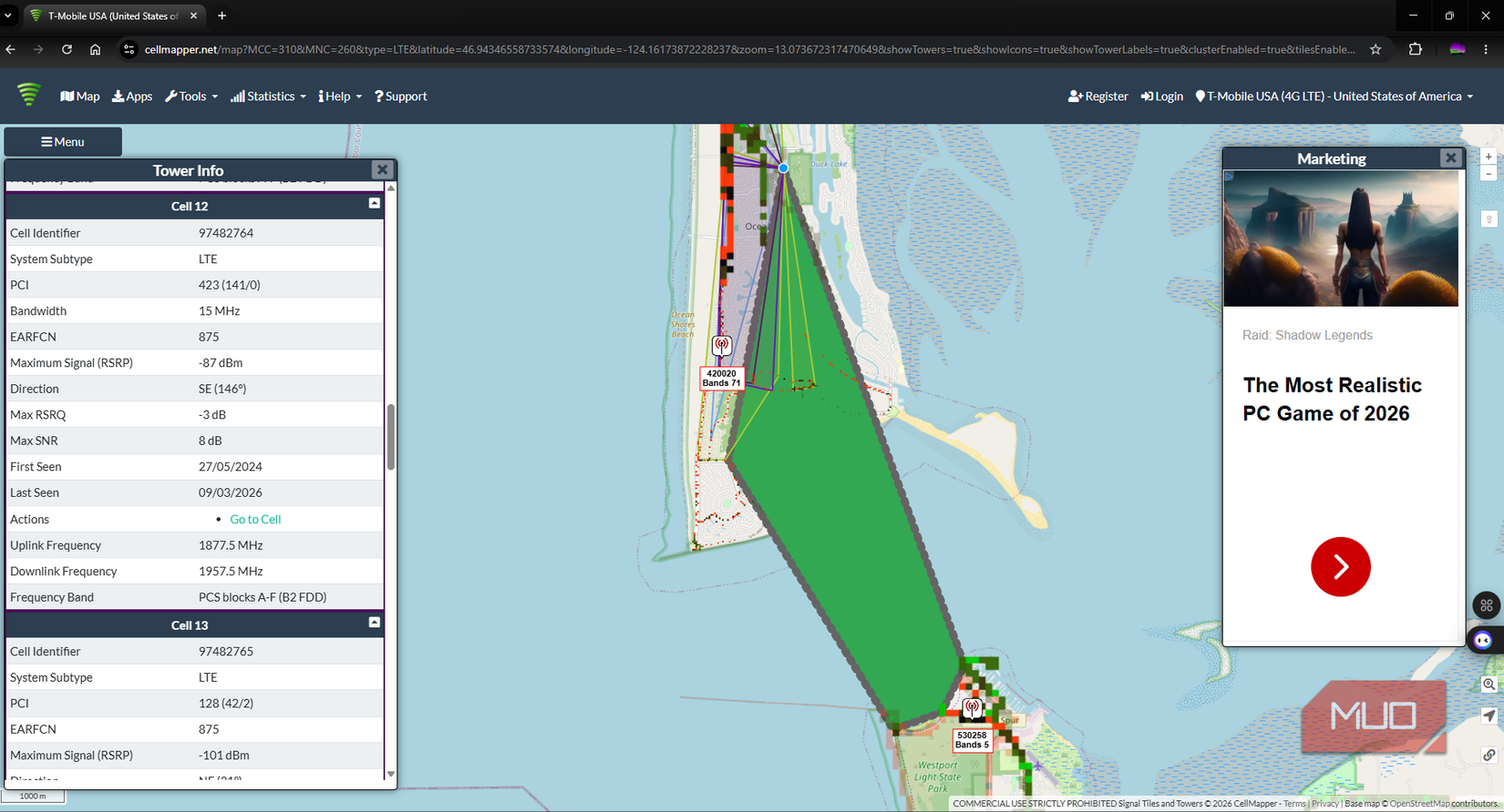 How to use CellMapper and real-time signal apps to locate the best cell ...