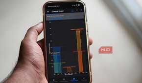 Channel graph wifi analyzer