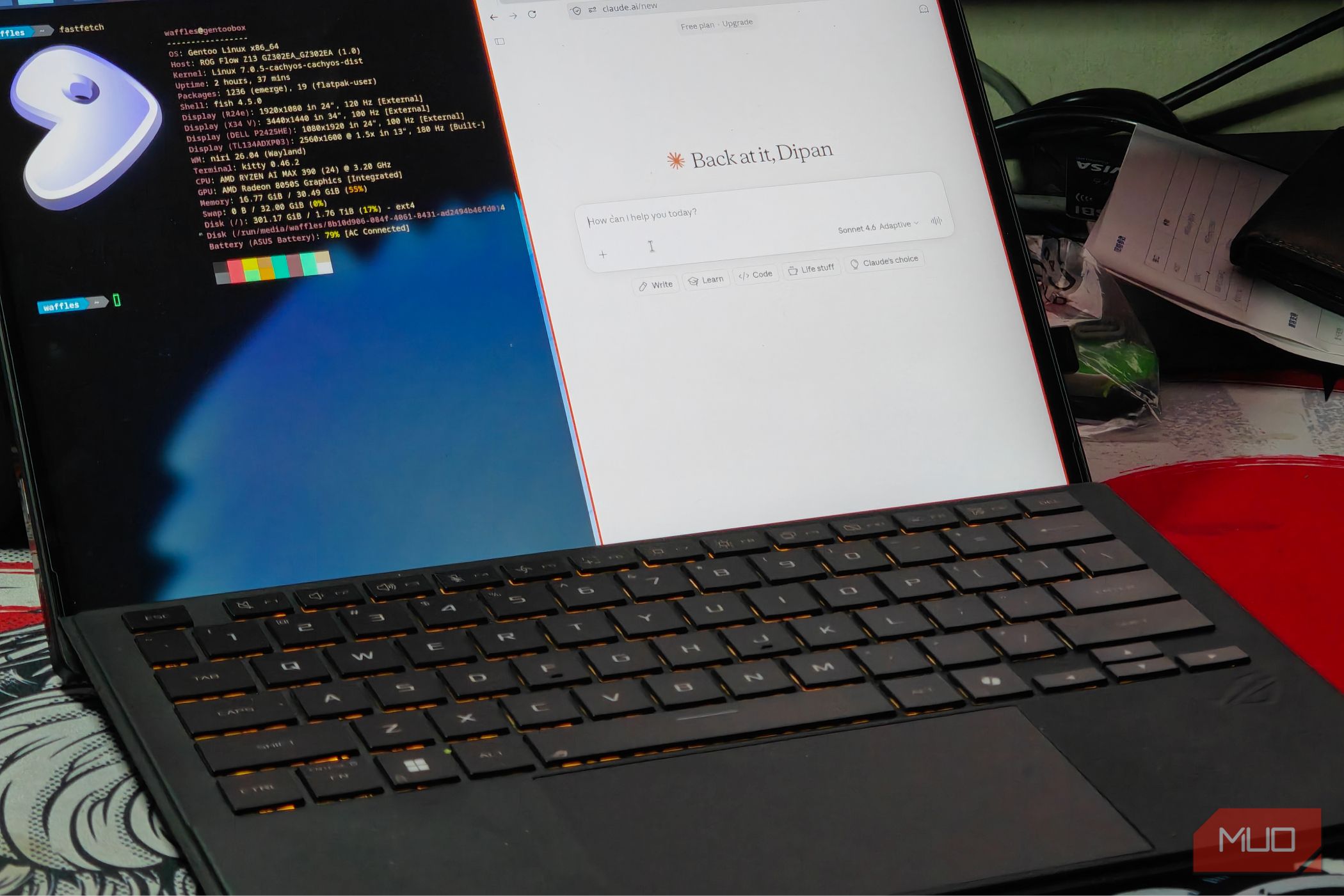 I asked Claude to customize my Linux desktop, and it cooked harder than expected