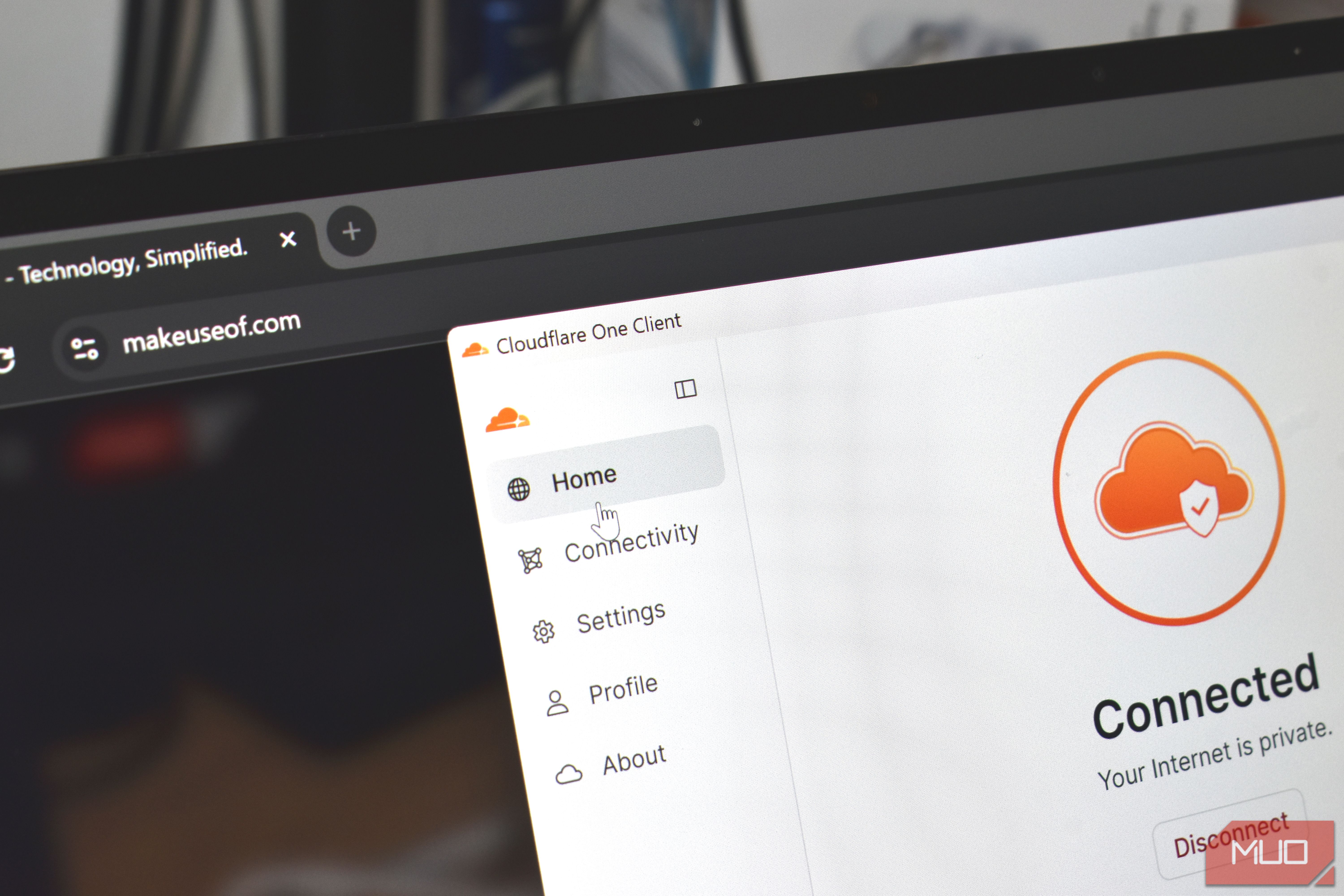 cloudflare one dns connected private