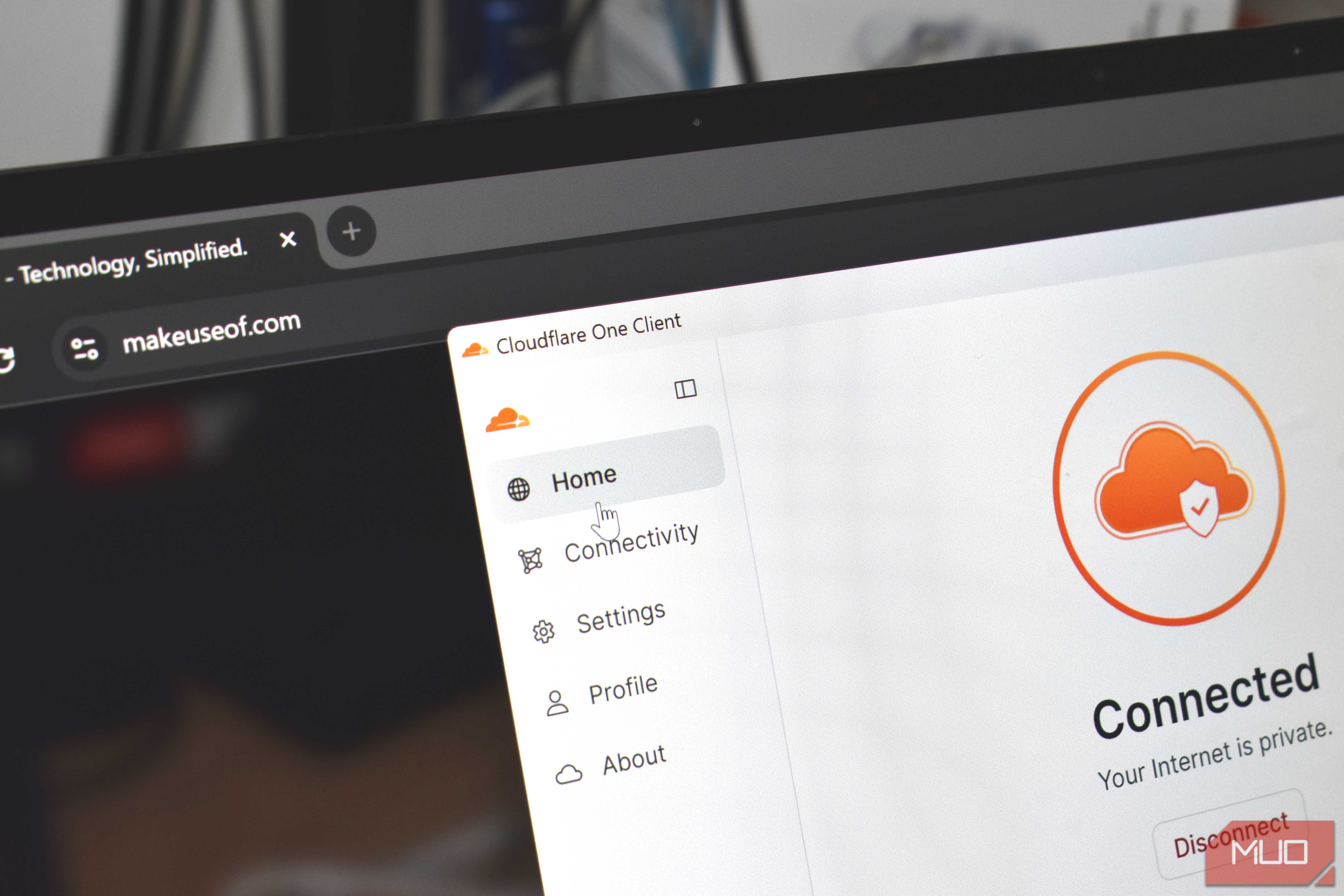cloudflare one dns connected private