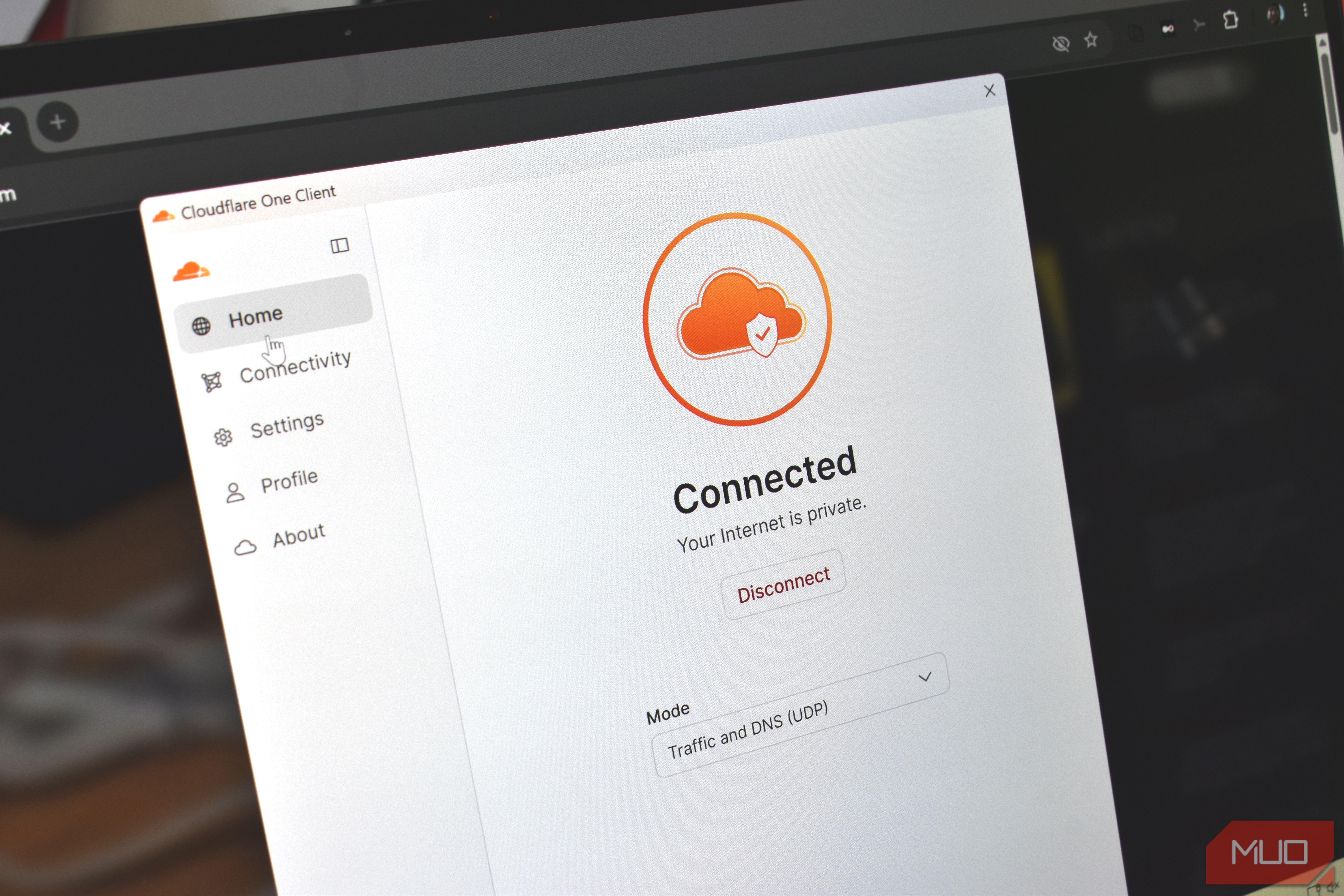 cloudflare one dns connected