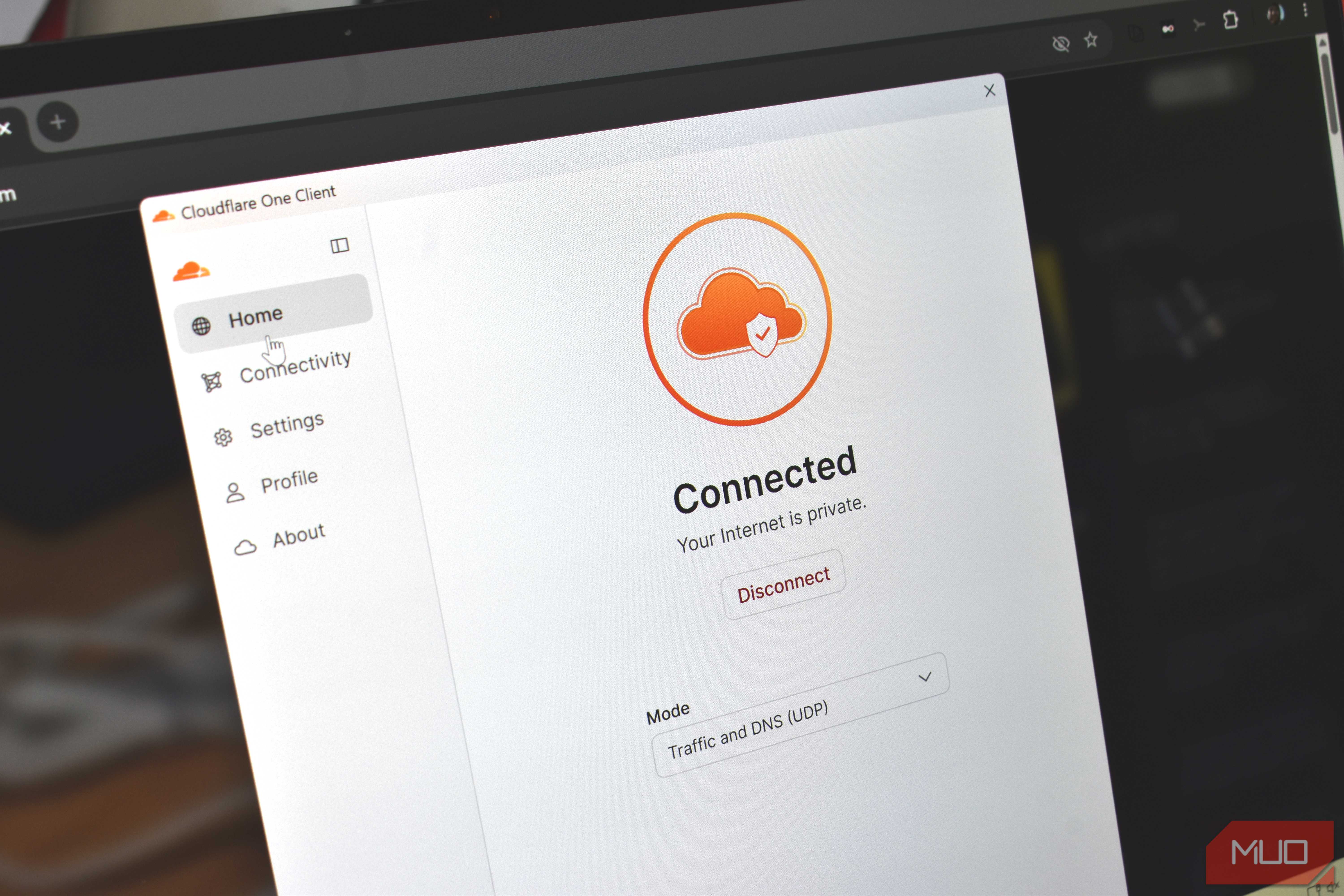 cloudflare one dns connected