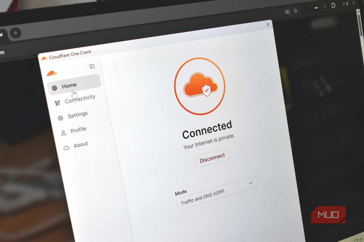 cloudflare one dns connected