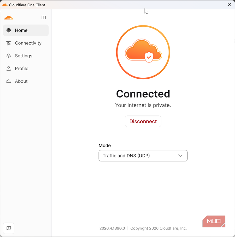 cloudflare one installed on windows 11.
