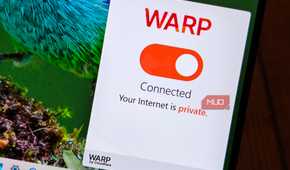 cloudflare warp dns connected.