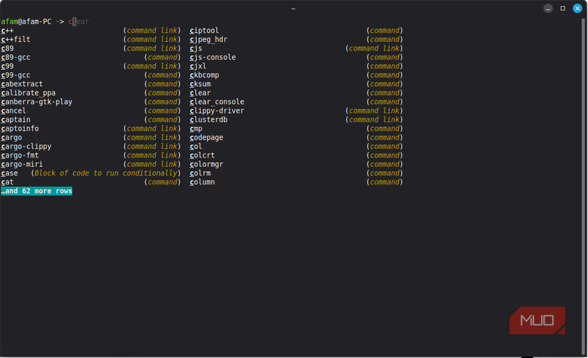 This Linux shell gives you the terminal features Bash forgot to add