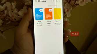 samsung notes with generated covers