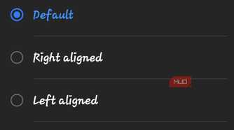 Configuring button layout