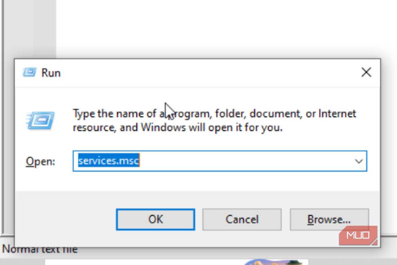CTRL + R being used
