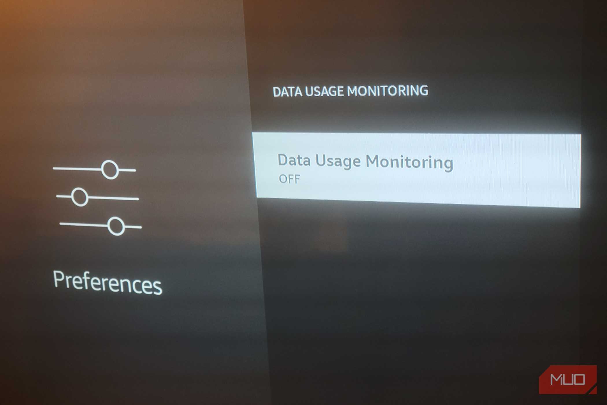 Data usage monitoring on Amazon Fire Stick