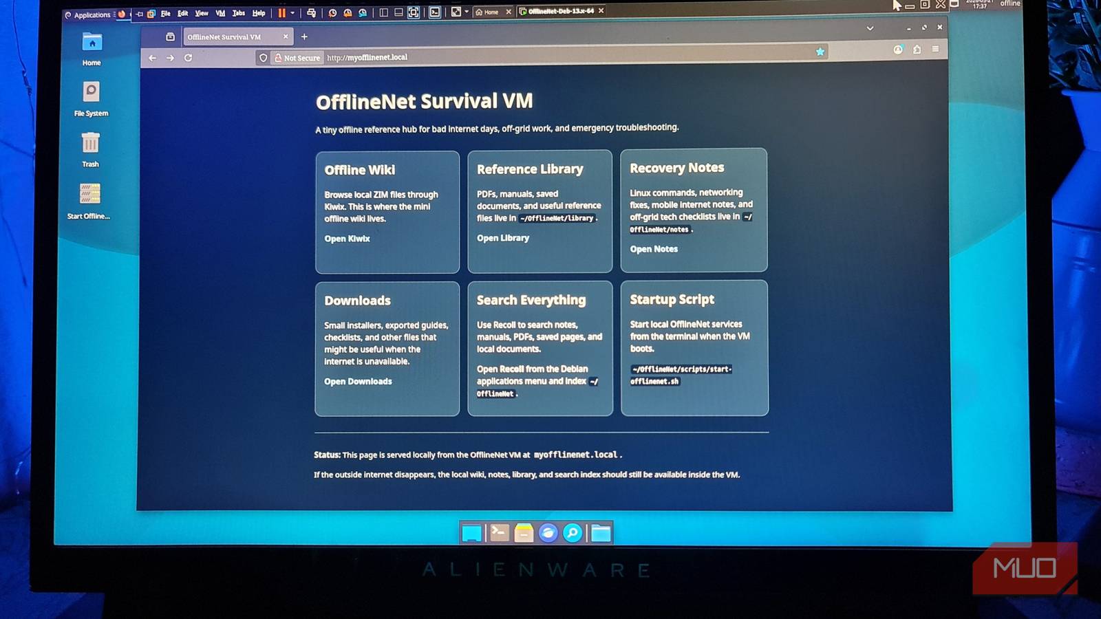 I built this tiny offline internet and now I can get answers during an outage