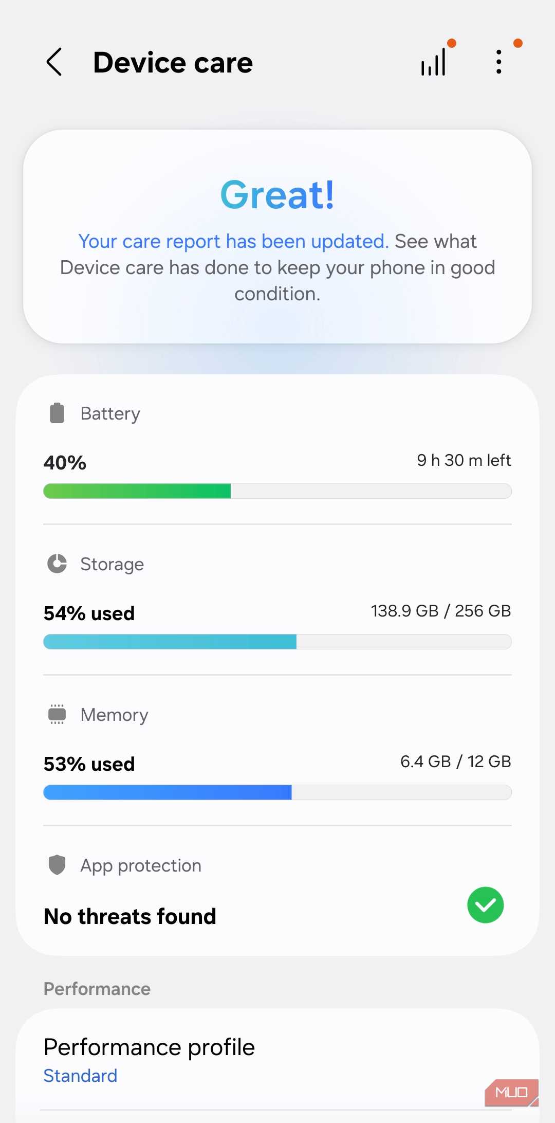 Device Care Android My Samsung phone stopped slowing down after I started using this widget