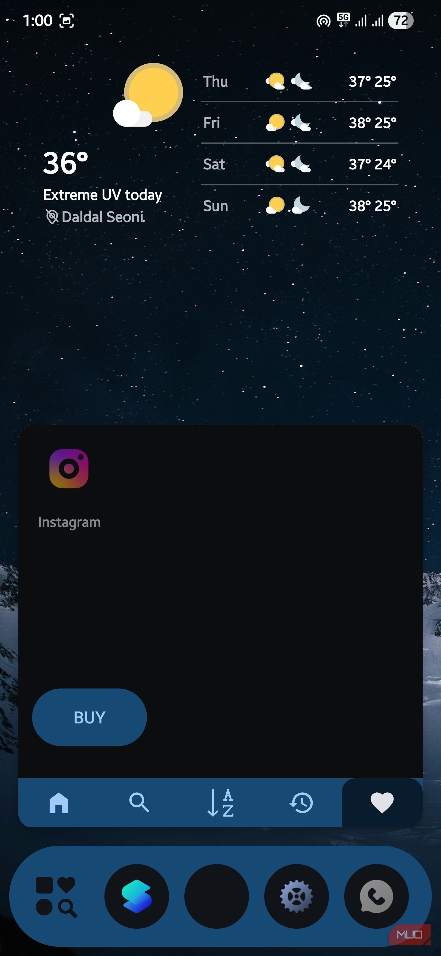 I added a Windows-style taskbar to Android, and it just makes sense